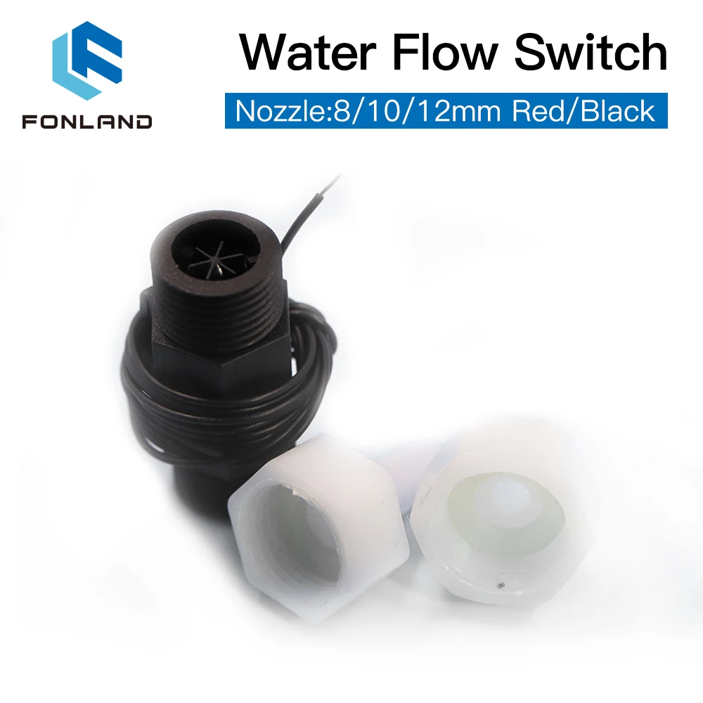 Imagem -04 - Fonland-water Flow Sensor Switch Meter Flow Meter Nozzle Circulação Automática Bomba Thread Connector g1 Pressure Controller mm 10 mm 12 mm