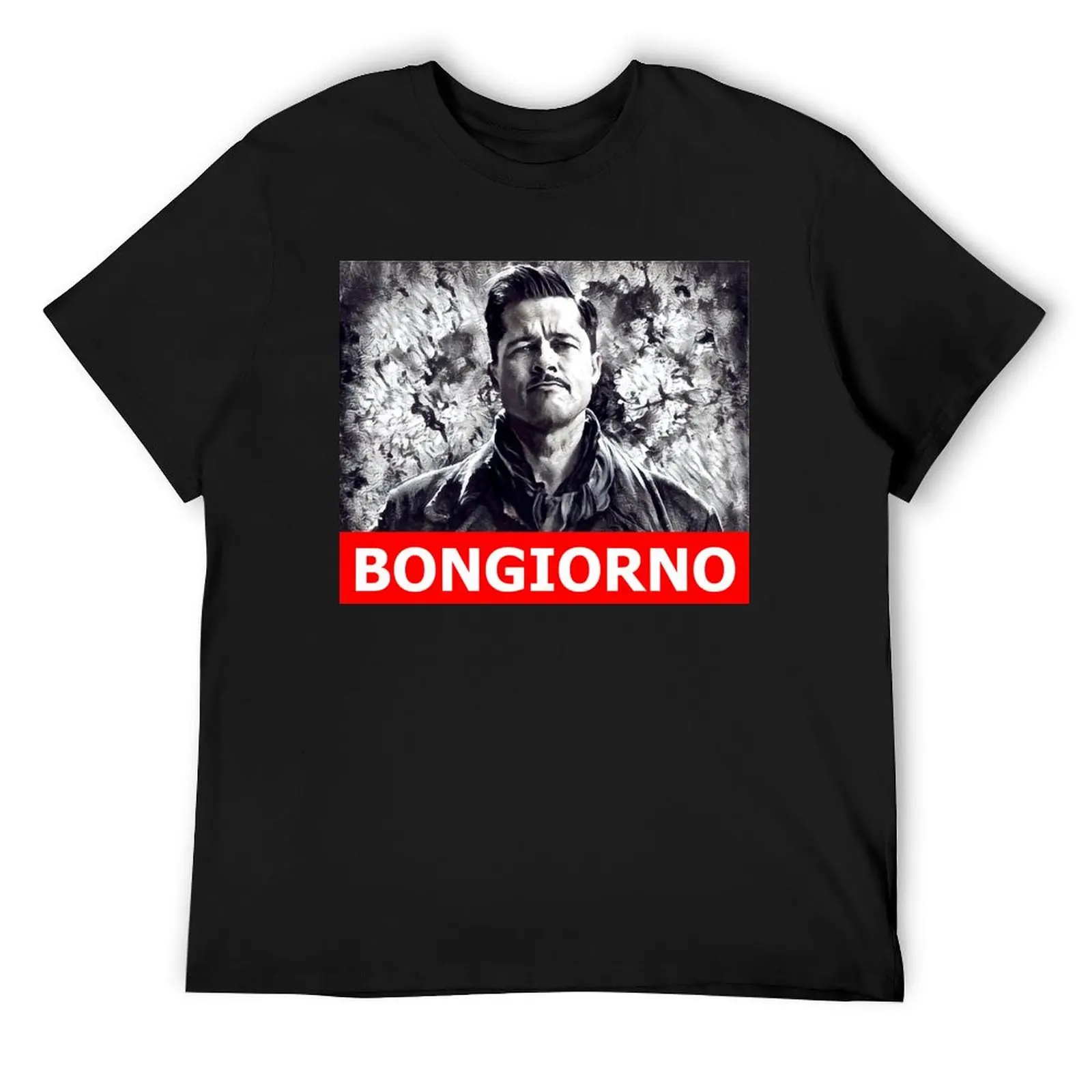 

Inglorious Basterds Aldo Raine T-Shirt plus size clothes vintage t shirts quick drying oversized t shirt men