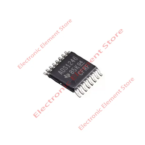 2PCS ADS1246IPWR Analog to Digital Converter TSSOP-16 ADS1246