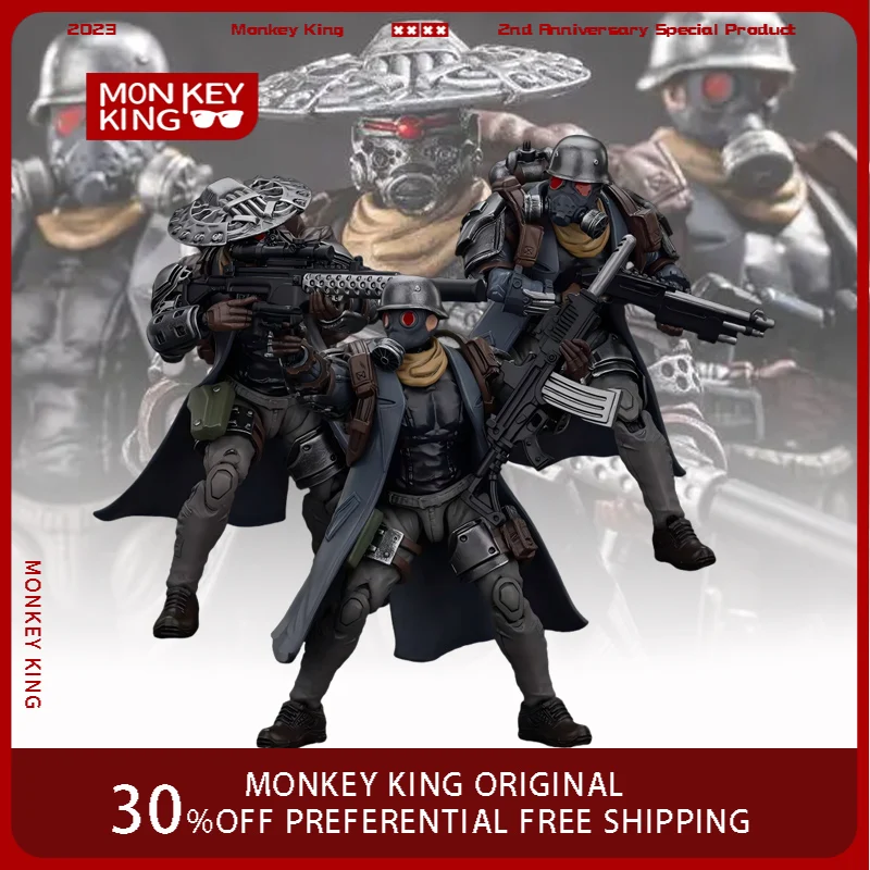 

In Stock JOYTOY FIGVERSE Figure Shadow Jaeger Squad Viper Jackal Raven Anime Model Desktop Ornament Decorations Children Toy