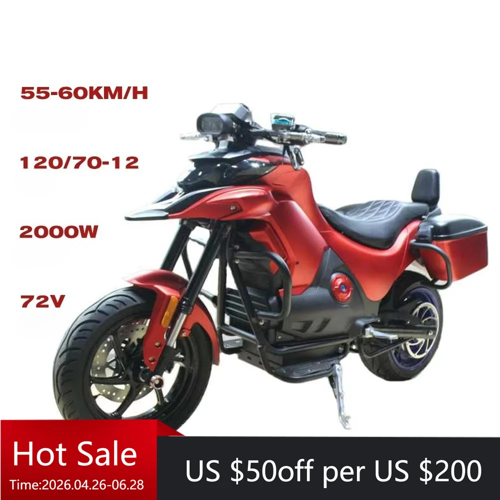 

Electric motorcycle fast full customization 72v20ah 2000w high-speed and powerful electric motorcycle