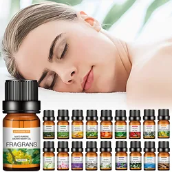 19 Flavors Essential Oils for Aroma Diffuser Air Humidifier Home Water-soluble 10ml Air Freshener Scents Fragrance Oil Perfume