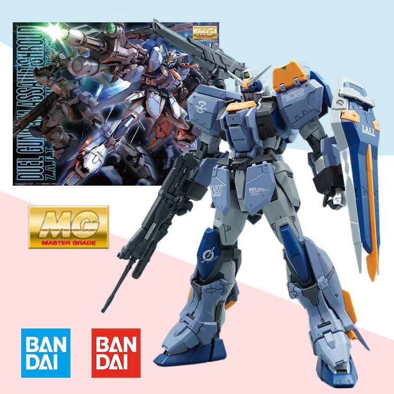 

Bandai Original box MG 1/100 GAT-X012 DUEL GUNDAM ASSAULTSHROUD full Action Anime PVC robot model kit Assembly toy gift for kids