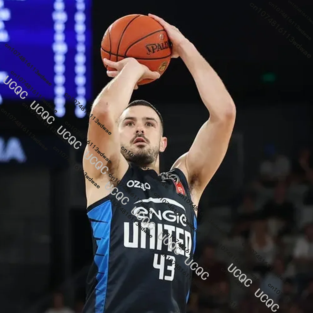 

Australia 25/26 New NBL Basketball Jersey Vest Melbourne United 3D Print Quick-dry Men's Sports Training Jerseys Basketball Vest