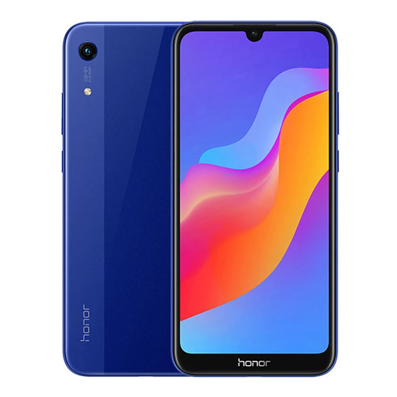 HONOR 8A smartphone global firmware 3020mAh battery CPU MediaTek Helio P35 camera 13MP used phone