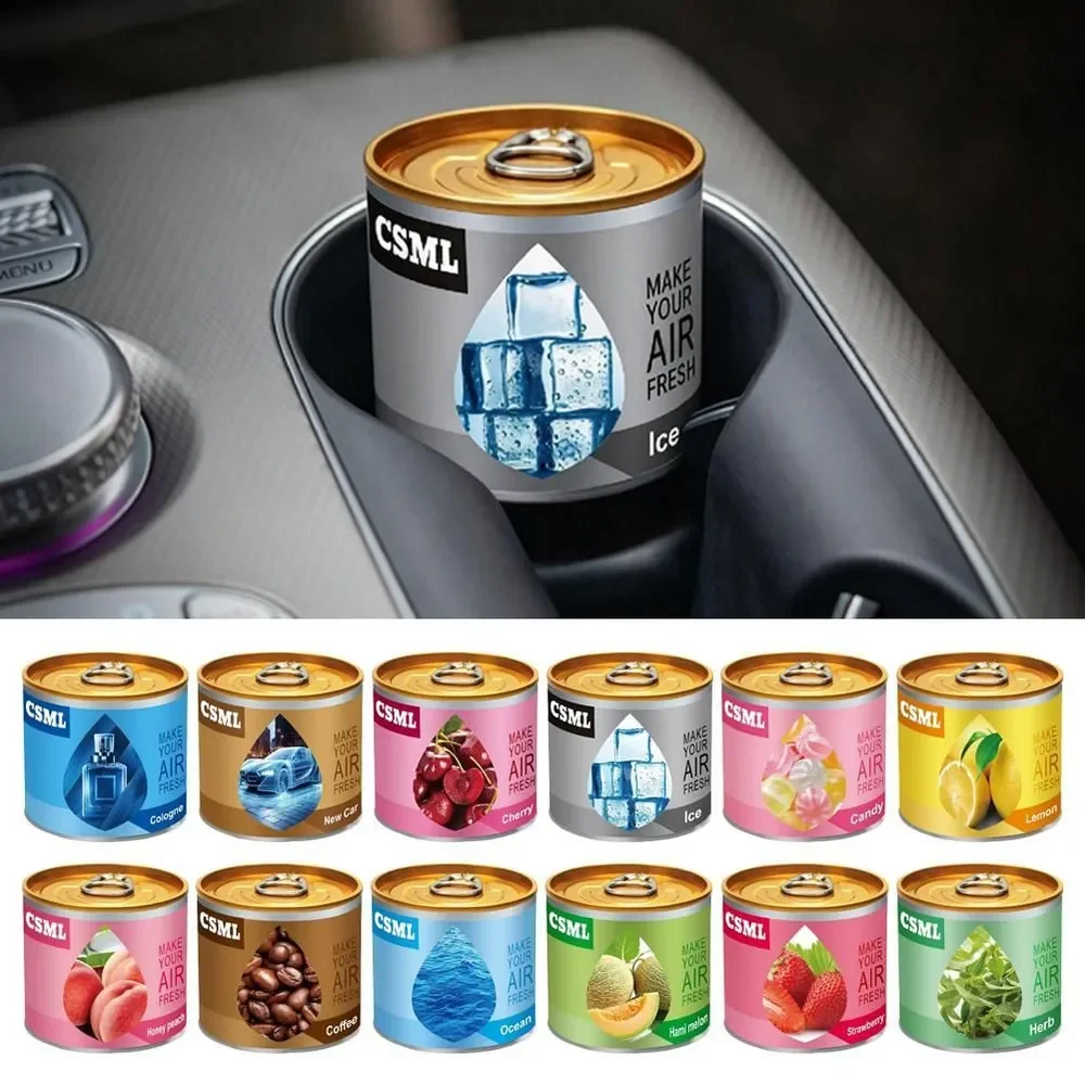 

Air Freshener Car solid Bubble Gum Scent Organic Cans Odor Eliminator Essential Long-Lasting Strong Fragrance For Auto Home