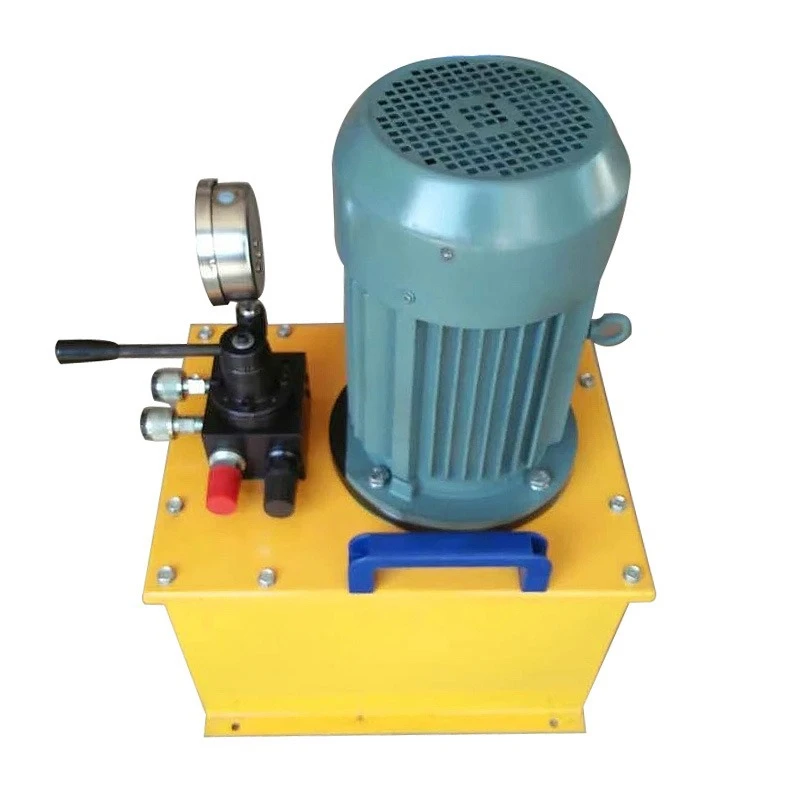 Electric hydraulic pump double oil circuit anti-pipeline electric foot pedal wrench ultra-high pressure electric pump