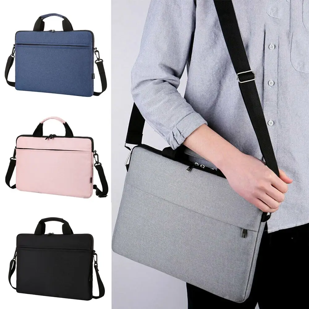 New Shockproof Protective Pouch Ultra Thin Laptop Handbag Shoulder Bag Notebook Cover Laptop Sleeve Case For HP Dell Lenovo