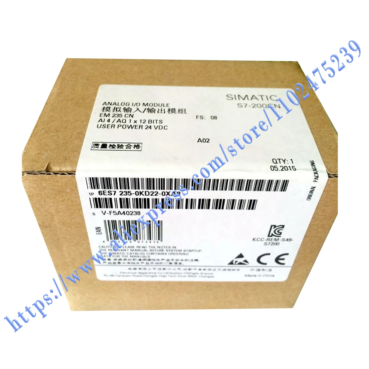 6ES7 235-0KD22-0XA0 6ES7 235-0KD22-0XA8 plc module Brand New Oiginal, One Year Warranty，Take Photos On Site