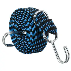 Bike Elastics Rubber Rope Luggage Cord Hooks Rope Tie Bicycle Luggage Roof Rack Strap Fixed Band Bicycle Motorcycle Accessories