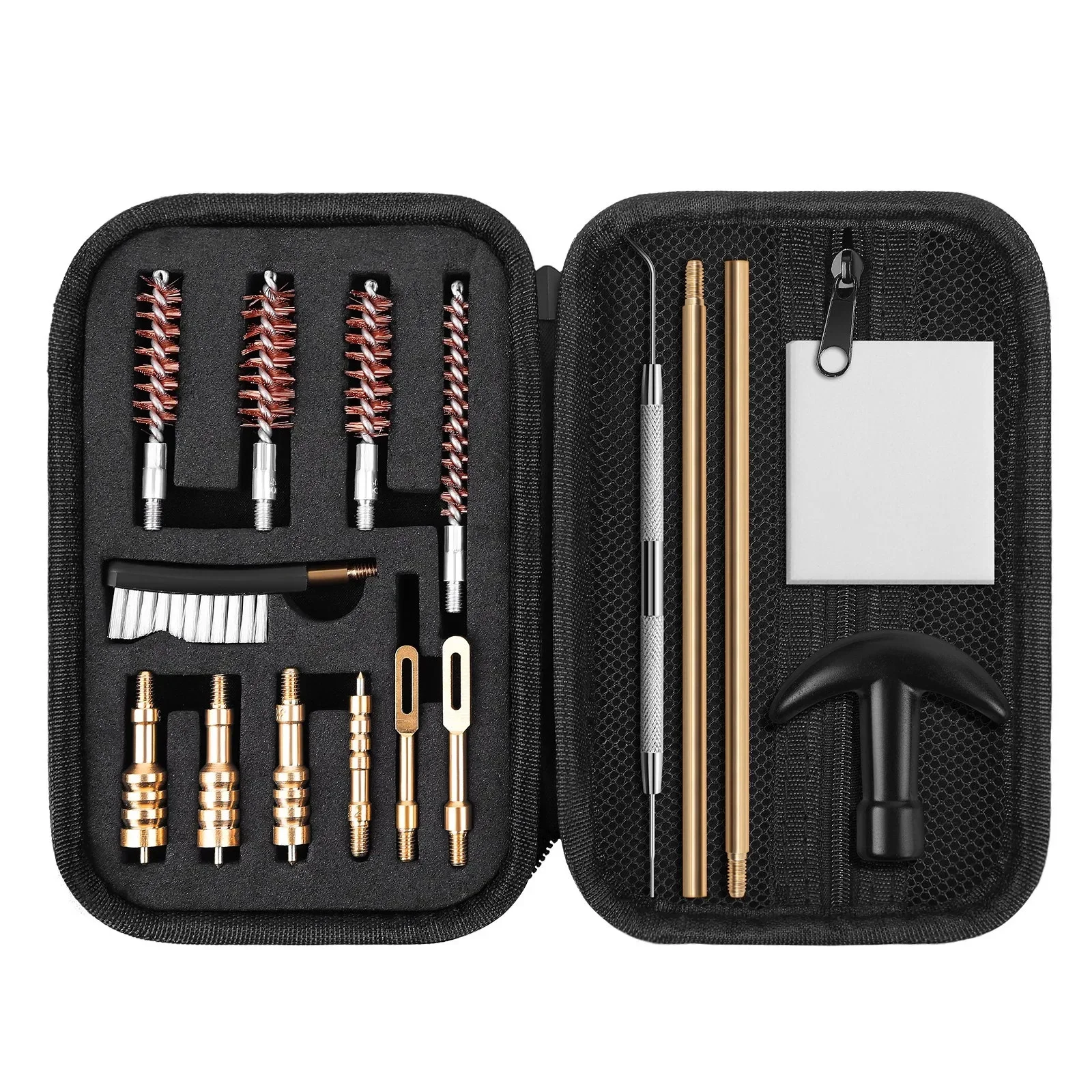 16PCS Multifunctional Pipe Dredging Nylon Brush Barrel Brush Set Cleaning Kit for 9mm Ar15 AK 74 M16 M4 G17 19 27 1911 - view 5