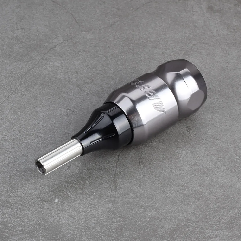 

Регулируемая ручка-трубка для тату-машины с ромбовидной текстурой, противоскользящая, 0-8 мм, игла управления, серебристый, белый, легкий вес