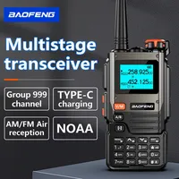 New Hot Baofeng K61 AM FM Multi-Band Handheld Two Way Radio 5W UV-K61 Wireless Frequency Transmitters 999CH TYPE-C Walkie Talkie