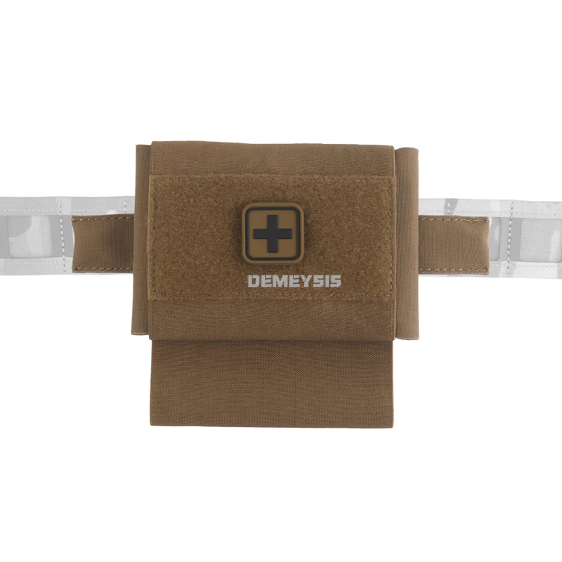 

Тактическая мини-аптечка 2-в-1 Micro Med Pouch MOLLE, пустая компактная сумка EDC с держателем для турникета