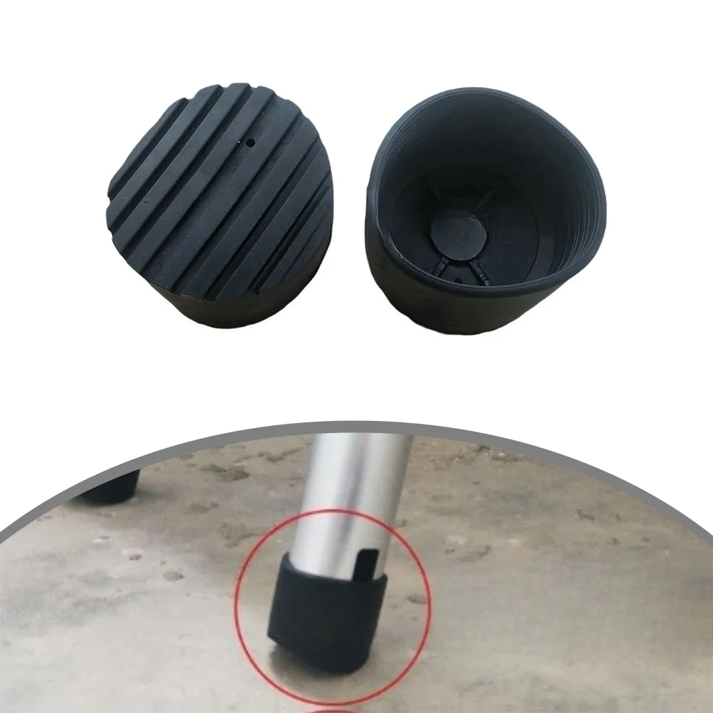 Home Improvement Ladder Feet Mats Rubber Ladder Pads Ladder 2.99 X 2.36 Inch Floor Protector For Engineering Ladders