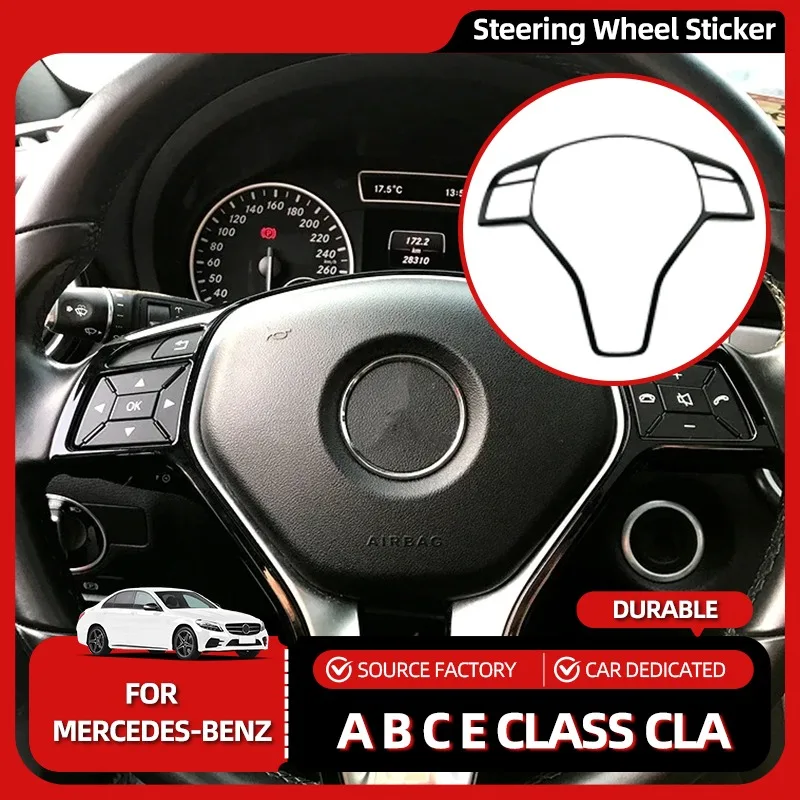 

Внутренние молдинги для рулевого колеса Mercedes с блестками для A B C E Class CLA CLS GLA GLK W176 W246 W204 W207 W212 W117 W218 X156