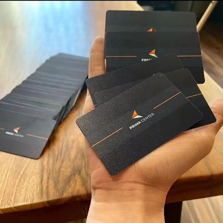 Customized glossy/matte VIP plastic card gift card full-color double-sided printed PVC office business card