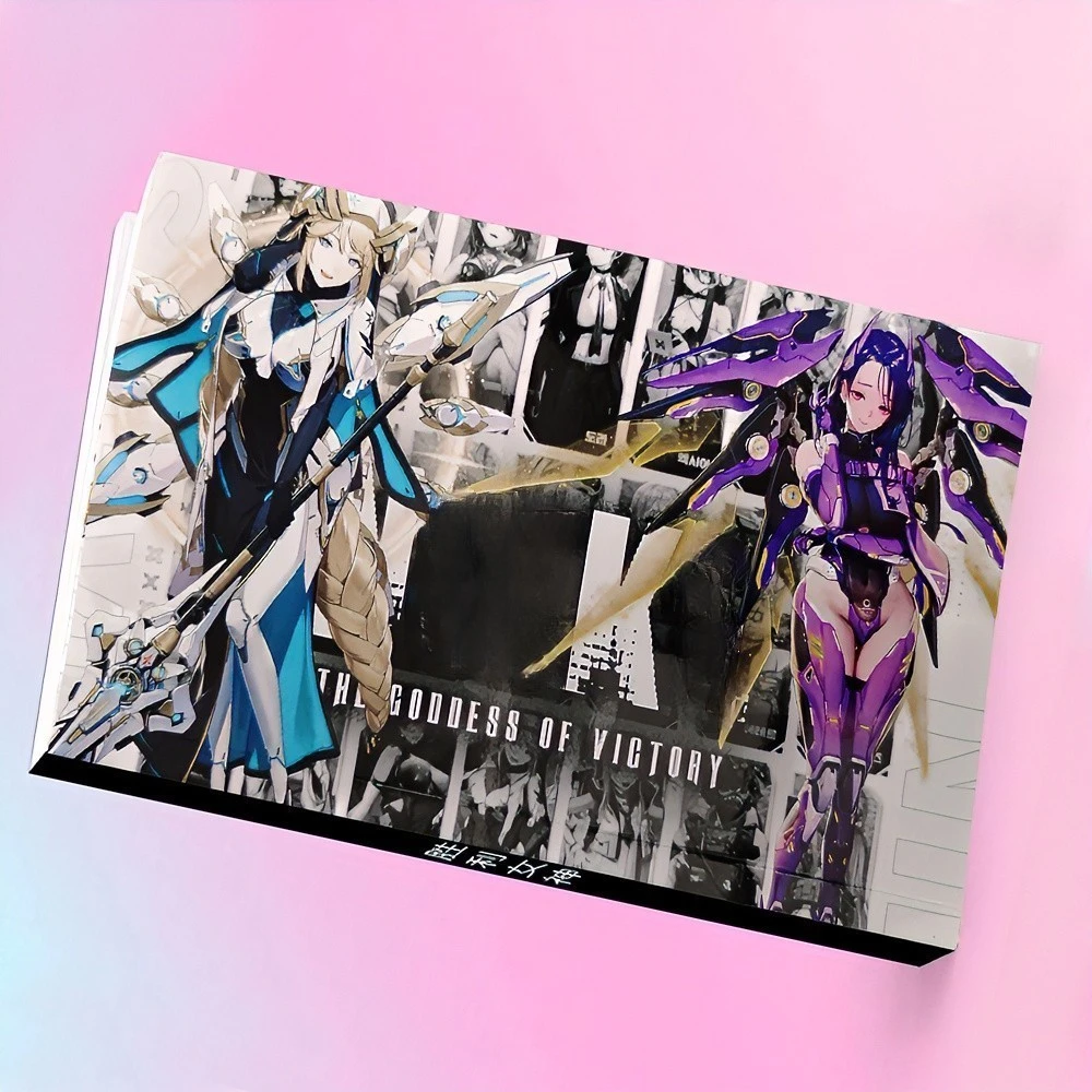 

64 page goddess of victory Art Collection Book Illustrations Artwork Album 14x21cm Manhwa Comic Cartoon lomo card is optional