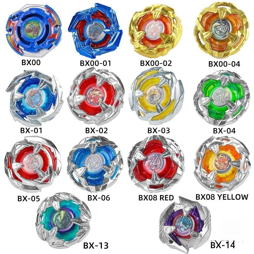 자이로 장난감 시리즈 BX00-BX04-BX01-BX02-UX07-UX03-UX08 해외 인기 폭발 합금 자이로 단품