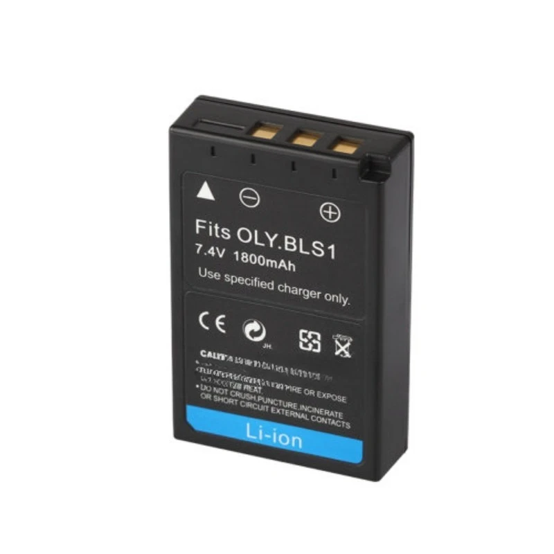 OLY。 BLS1 カメラバッテリー、充電器 オリンパス E PL7 PL2 PL1 PL6 PM2 PL5 P1 P2 デジタルカメラ用 7.4V 1800mAh