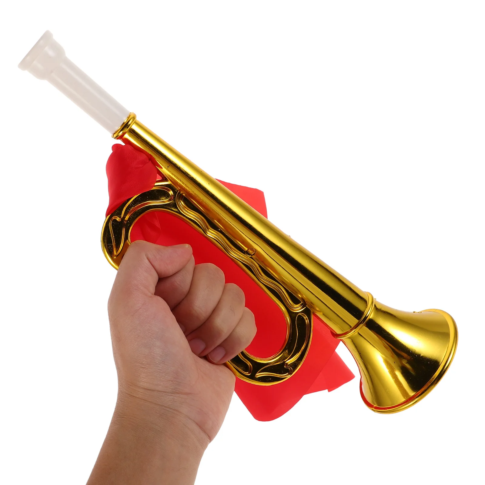 البلاستيك الاطفال البوق آلة موسيقية صغيرة لحفلة الموسيقى تفضل حفلة الهتاف صانع الضوضاء متعة طفل البوق #3