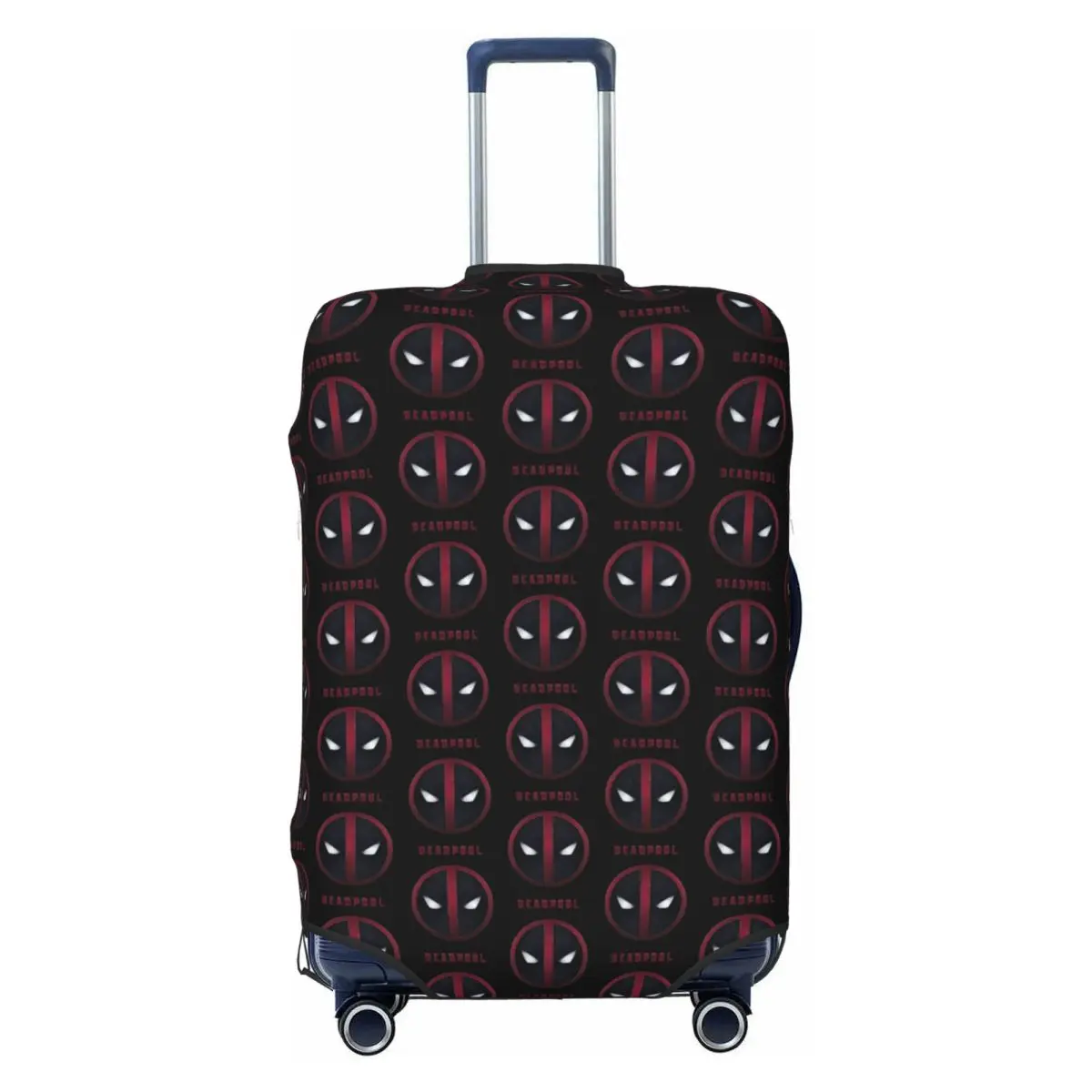 

Custom Deadpool Film Suitcase Cover Washable Cool Comics Luggage Covers Protector for 18-32 inch