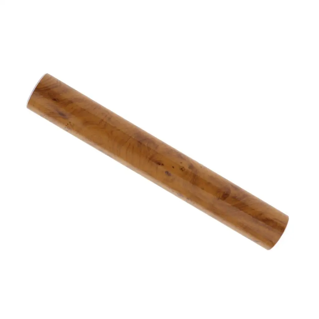 Gloss Faux Wood Removable Self-Adhesive Car Vinyl Wrap Film Stickers W1303