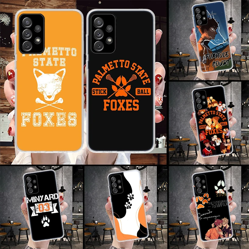 Andreil All For The Game Palmetto State Foxes Phone Case For Samsung Galaxy A71 A51 A41 A31 A21S A11 A70 A50 A40 A30 A20E A10S A