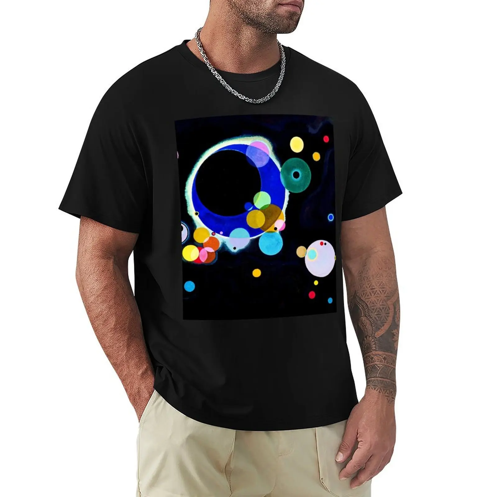 

Several Circles Wassily Kandinsky Abstract Art T-Shirt man clothes sweat men t shirts