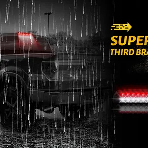 LED Smoke Red Car 3. Bremslicht, Heckschilder Parkschilder für Ford Ranger 1993-2011, Ford F-2550, F-350 1999-2016, Mazda B2300 Hauptverkaufs -RD -Motor 350 - №1