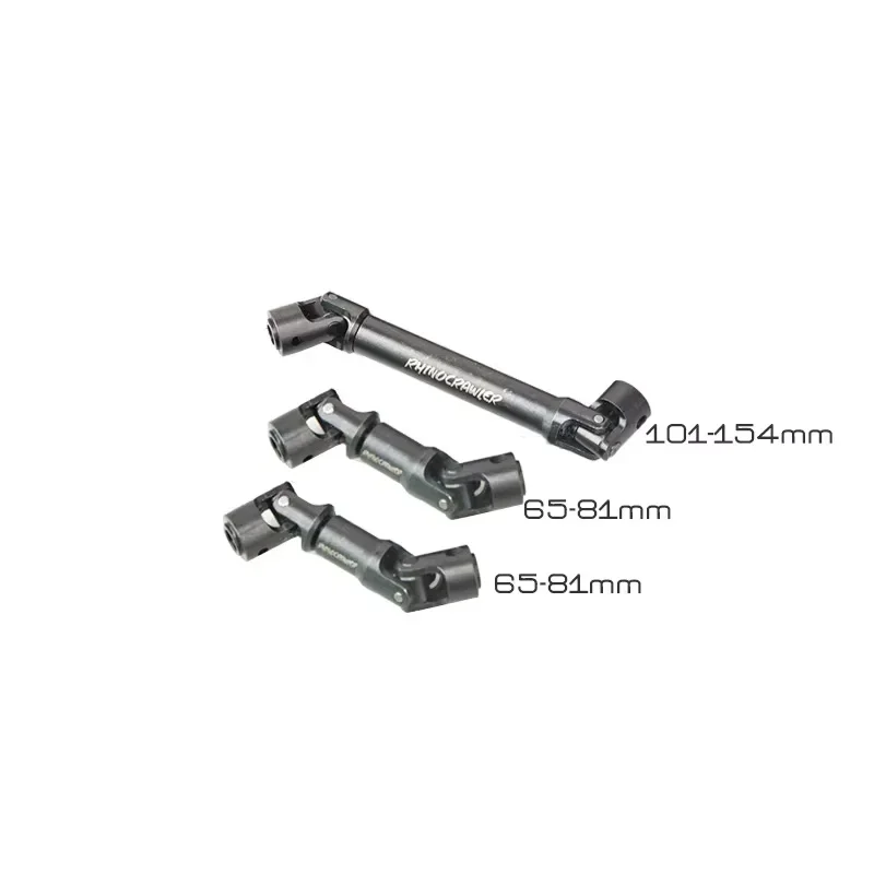 

Steel Heavy-Duty Drive Shaft for 1/10 RC Car Crawler Axial SCX10 90046 AXI03007 TRX4 Redcat Gen8