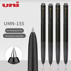 Japan UNI Gel Pen Umn155 Low Damping Signo Press Ballpoint Pen Quick-drying Smooth 0.5mm School Supplies Office Cute Stationery