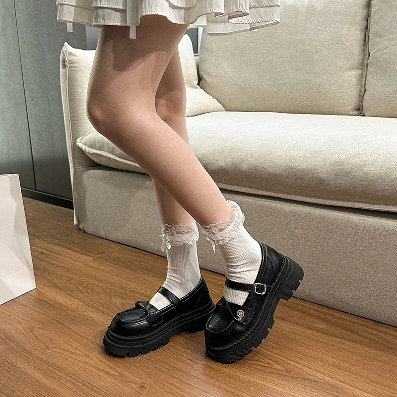 

Women's Shoes Thick Heel Style High Heels Autumn New Arrival Skirt Matching Short Boots Casual Comfortable Shoe