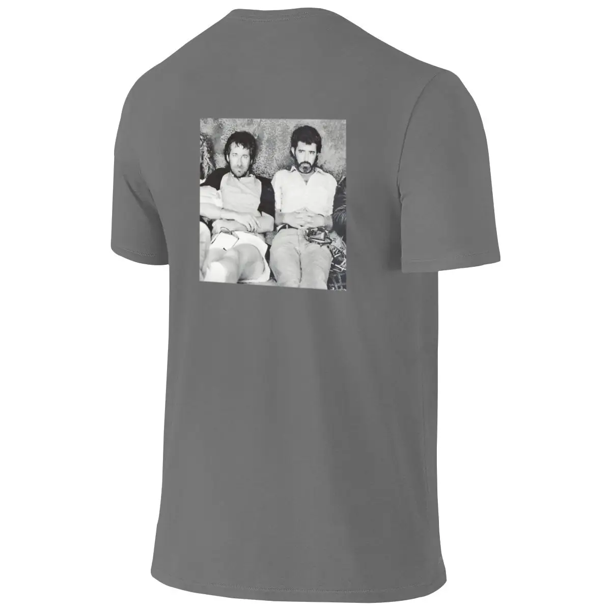 SPIELBERG LUCAS Simple Reversible T-shirt Street Hip-Hop Trendy And Personalized T-shirt