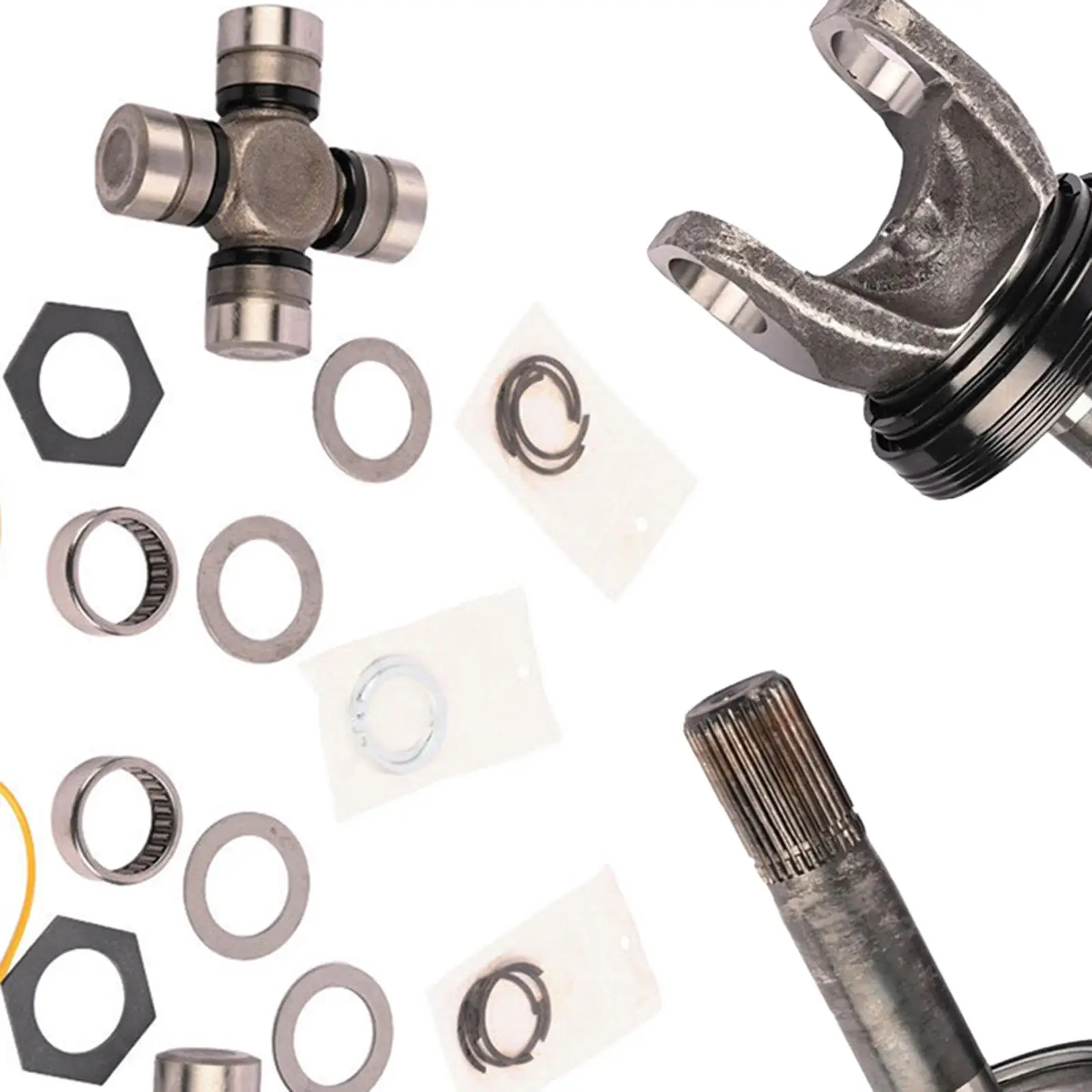 Vehicle Steel Joint Bearing Front Axle U Joint Seal Kit Replacement for Dana Axles Super Duty Excursion 1998-2004