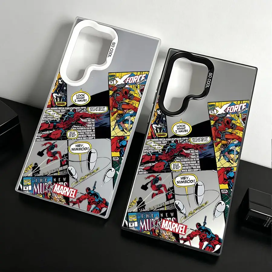 New Deadpool Movies Case for Samsung Galaxy S26 S25 S21 S24 FE Note 20 Ultra S20 FE S25Edge S23 S22 Ultra Phone Cover