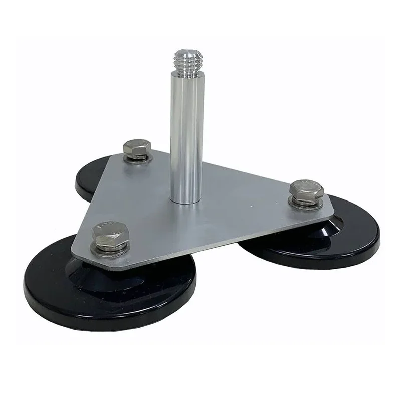 Soporte de montaje de base magnética triangular MF90D3, montaje en pared estable, combinación de tres imanes para antena GPS de medición RTK GNSS