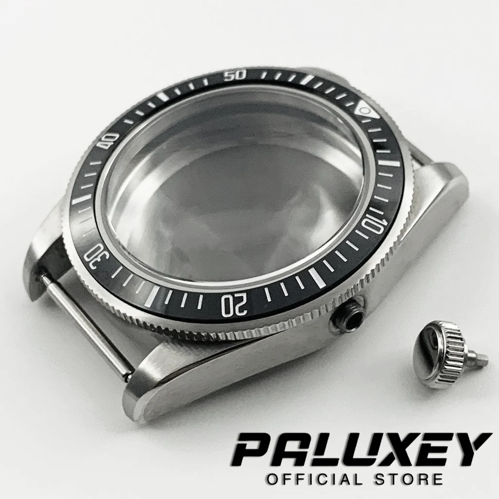 20bar 39mm à prova dwaterproof água cúpula vidro de safira bb58 caso relógio para nh34 nh35 nh36 nh38 nh70 eta2824 pt5000 peças relógio