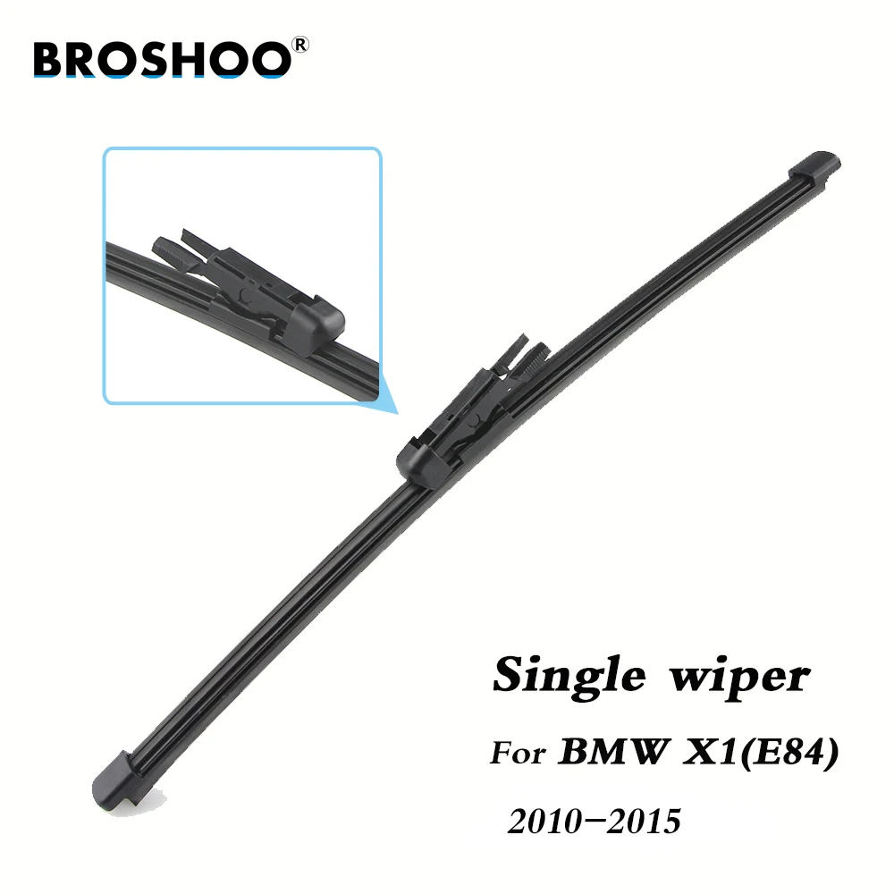 BROSHOO-escobillas de limpiaparabrisas trasero para coche, brazo de limpiaparabrisas trasero para BMW X1(E84) Hatchback (2010-2015), 295mm, estilo