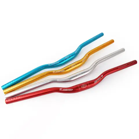 31.8mm 50mm MTB Riser Bar Mountain Road Bike Handlebars 700mm Aluminium Alloy Bars Lightweight Integrated Cycling Accessories