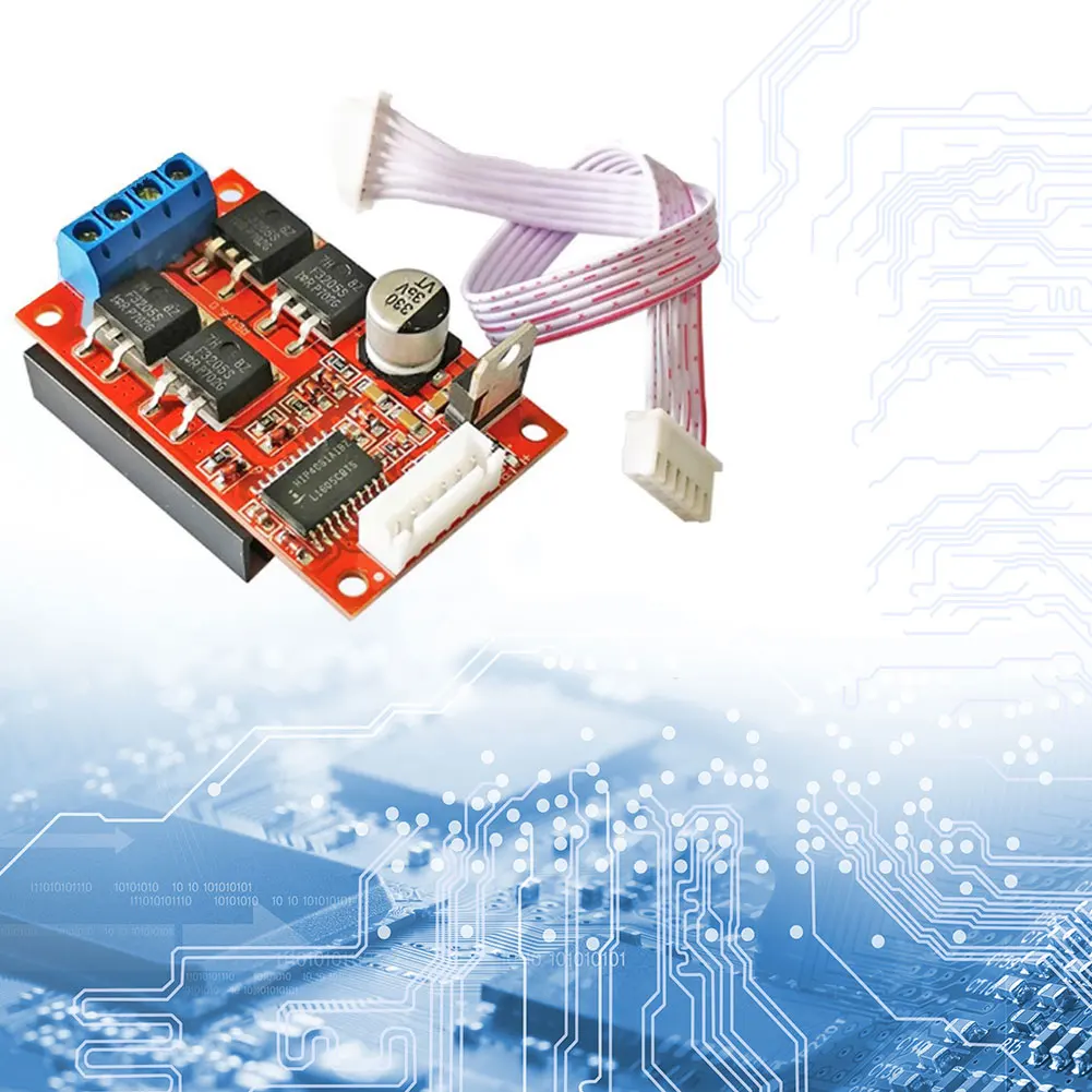 PWM DC Motor Speed Controller H-Bridge Brush Motor Driver Controls Module 450W DC 12V/24V/36V Reversing Brake