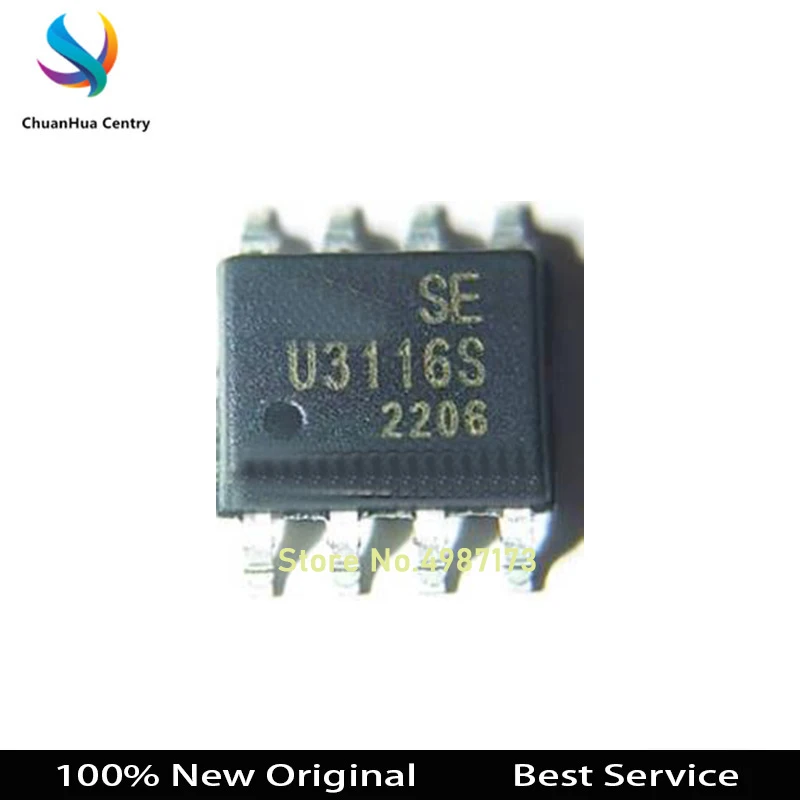 10 pçs/lote u3116s sop8 novo e original em estoque