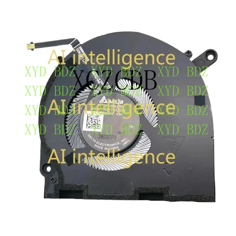 

Оригинальный охлаждающий вентилятор для графического процессора DELL XPS 14 9440, DC05 В DND75C0N CDB