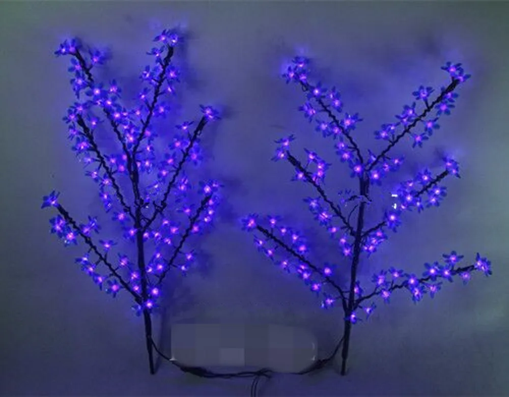 Led Cherry Blossom Tree Branch 96pcs Led 128pcs Led 110/220vac Waterproof Garden Landscape Decoration Lamp Outdoor Use