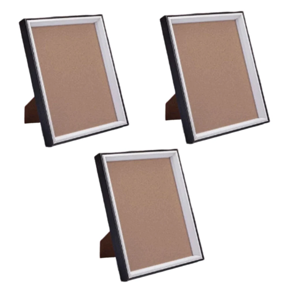 Rustic Home Decor 10-Inch Picture Frames Display Favorite Memories Black Wood Material Horizontal And Vertical Display
