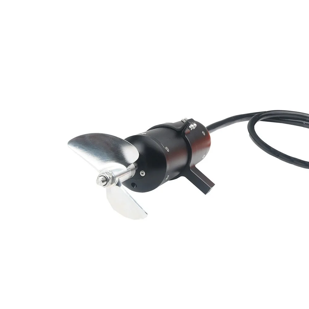 KYU-100 de FATJAY: propulsor submarino impermeable 11,5 KG de empuje 10000 rpm 24 V Motor sin escobillas ESC incorporado para embarcaciones RC