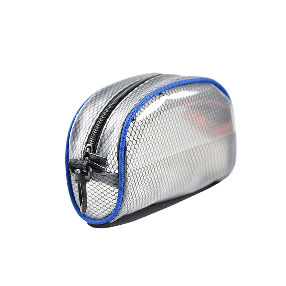 

Crampons Storage Bag Nylon Steel Durable Transparent Travel Pouch Change Purse Zipper Mountaineering Organizer