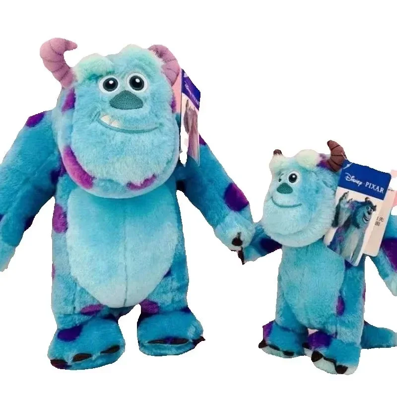 Kawaii Sulley Monsters Inc 23/30cm Plush Toy Cute Pixar Stuffed Doll Anime Animal for Boys Birthday Gift for Girlfriend