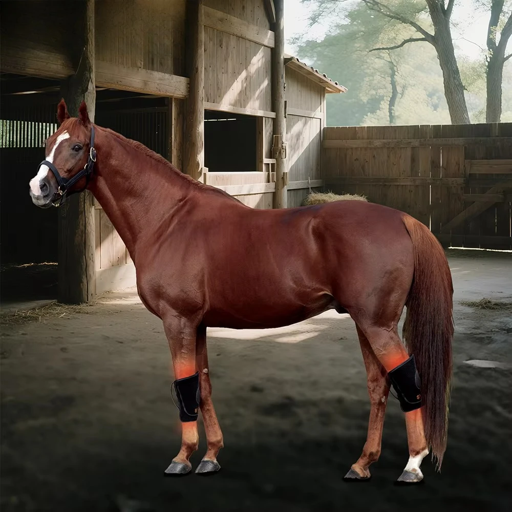 

Equestrian Red Light Therapy Infrared Pad Horse Pain Relief Pet Animal Veterinary Blanket 660nm Used for Knee and Hock Joint