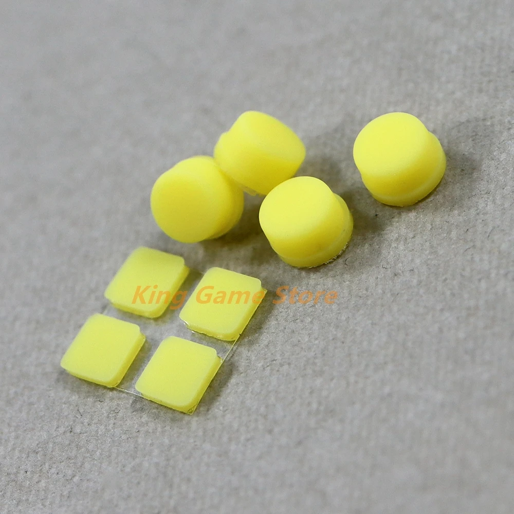 2sets 8 In 1 upper lower screw rubber feet dust plug for new 3DS XL LL Housing shell screw feet dust plug cover for NEW 3DSXL